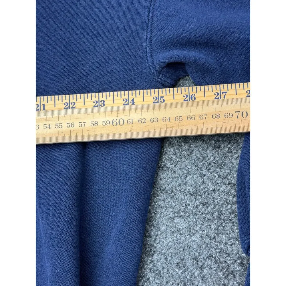 Vintage Russell Athletic Sweatshirt Mens XXL Navy Made USA Spellout Crewneck